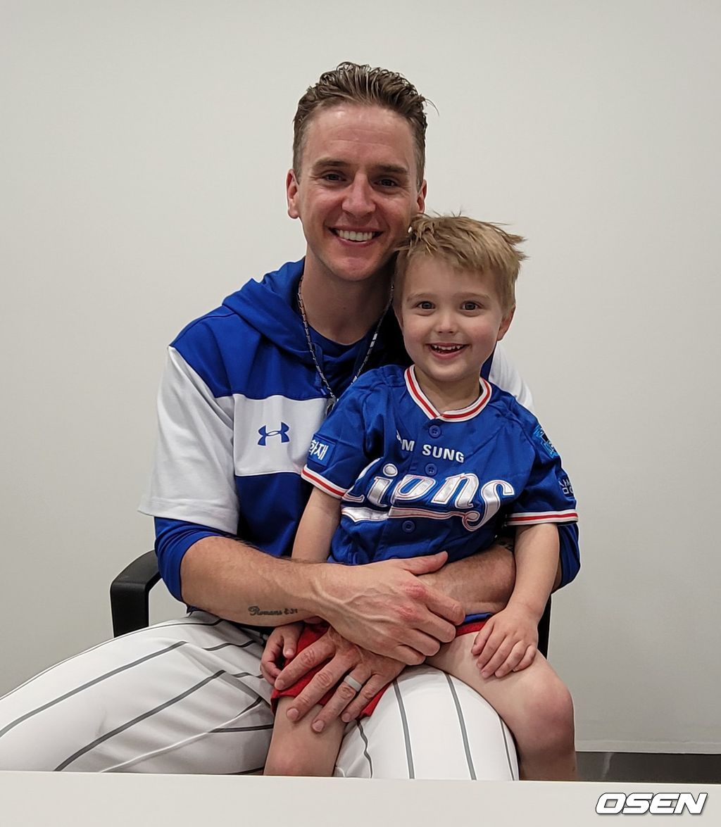 데이비드 뷰캐넌과 아들 브래들리 / what@osen.co.kr