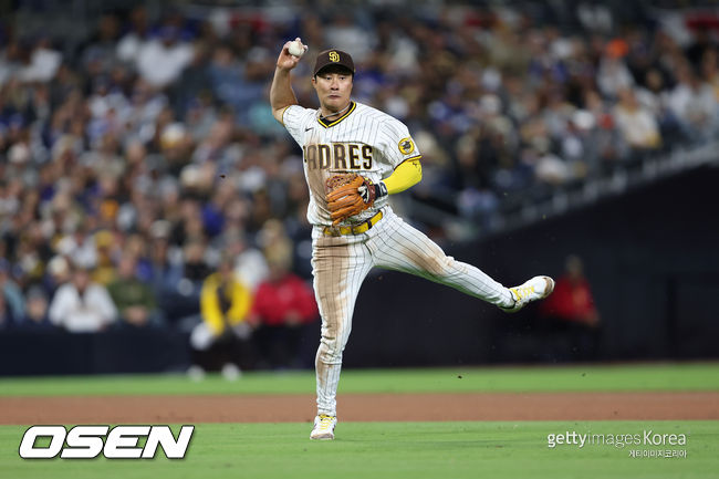 [사진] 샌디에이고 파드리스 김하성. ⓒGettyimages(무단전재 및 재배포 금지)