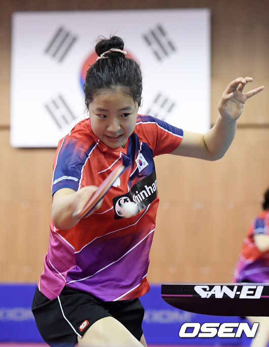 [사진] 신유빈 / OSEN DB.