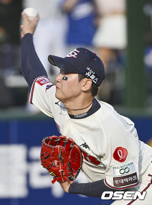 롯데 자이언츠 최준용이 역투하고 있다. 2022.05.08 / foto0307@osen.co.kr