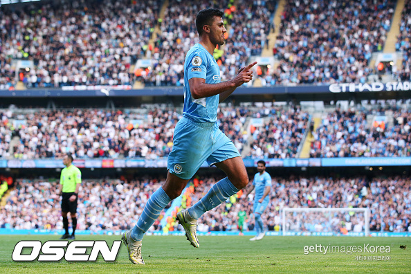 [사진] 로드리 / 2022. 05. 09 ⓒGettyimages(무단전재 및 재배포 금지)