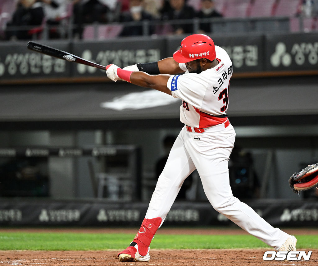 9회말 2사 만루 끝내기 안타 날린 KIA 소크라테스. 2022.05.10 /sunday@osen.co.kr