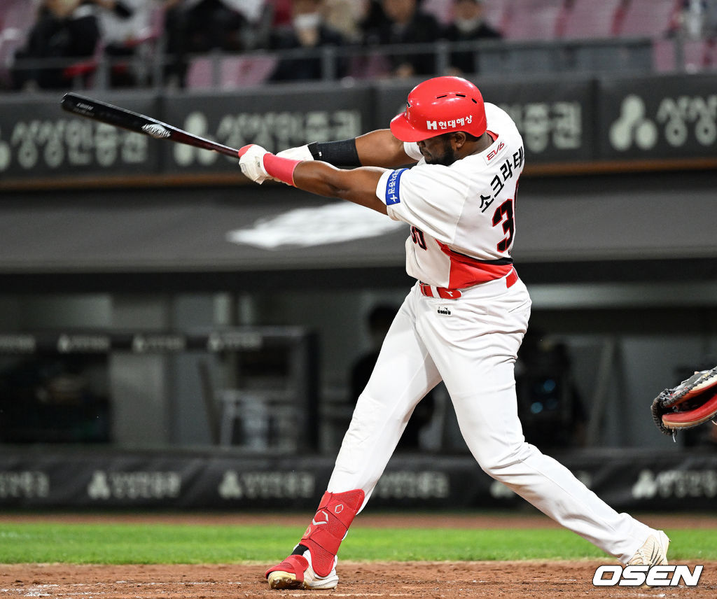 9회말 2사 만루 끝내기 안타 날린 KIA 소크라테스. 2022.05.10 /sunday@osen.co.kr
