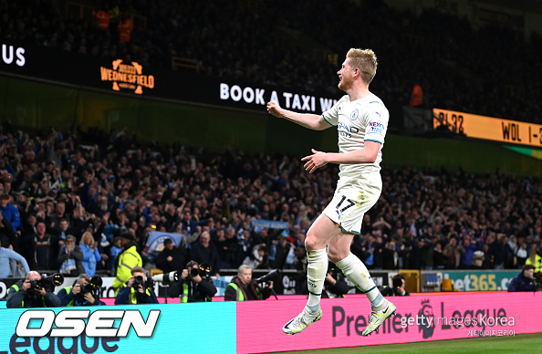 [사진] 케빈 더 브라위너 / 2022. 05. 12 ⓒGettyimages(무단전재 및 재배포 금지)