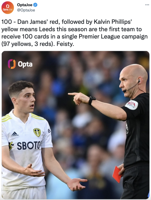 [사진] OPTA 공식 SNS.