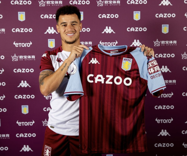 [사진] 아스톤 빌라 공식 홈페이지