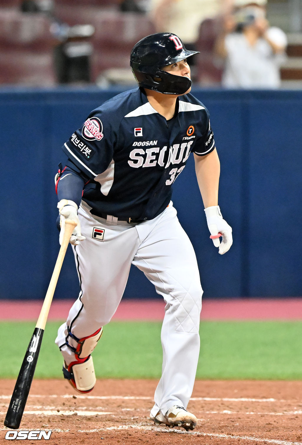 6회초 2사 주자 1,3루 두산 김재환이 중견수 플라이 아웃으로 물러나고 있다. 2022.05.12 /rumi@osen.co.kr