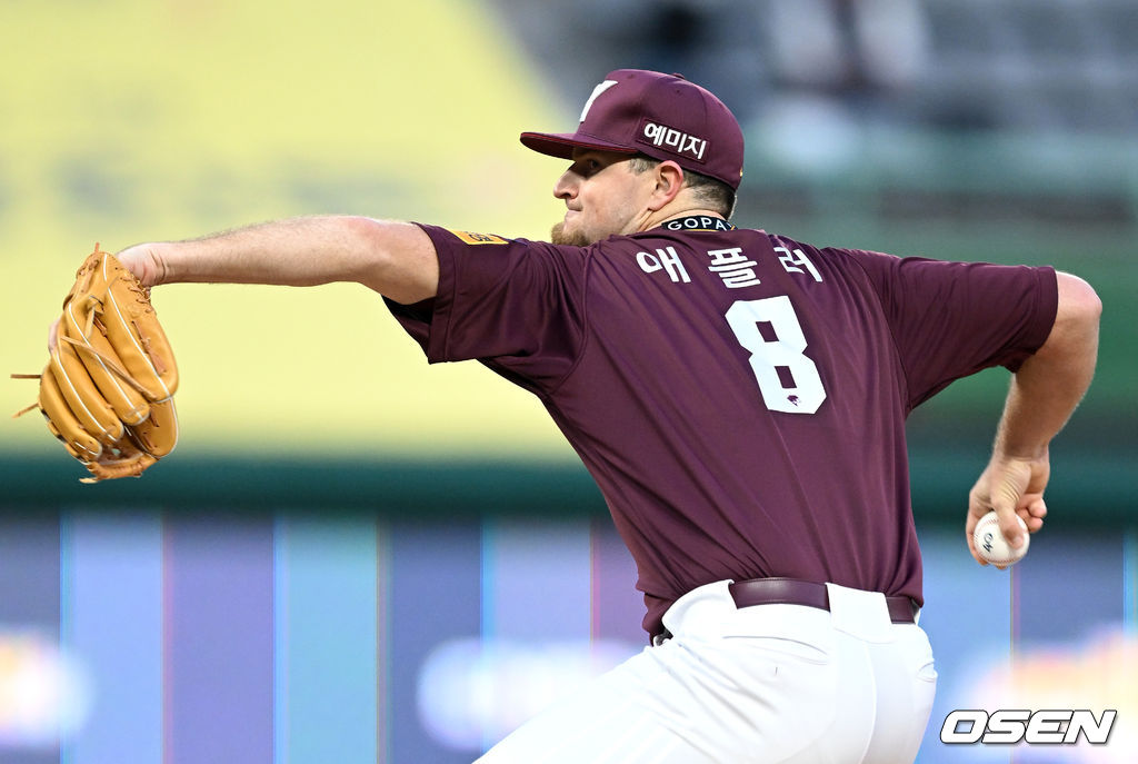 키움 선발투수 타일러 애플러. /OSEN DB
