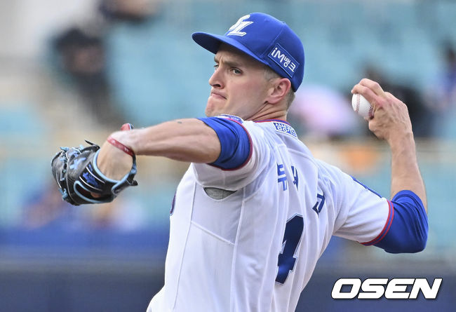 삼성 라이온즈 선발투수 뷰캐넌이 역투하고 있다. 2022.05.20 / foto0307@osen.co.kr