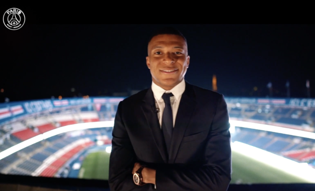 [사진] 파리 생제르맹 공식 홈페이지 캡처.