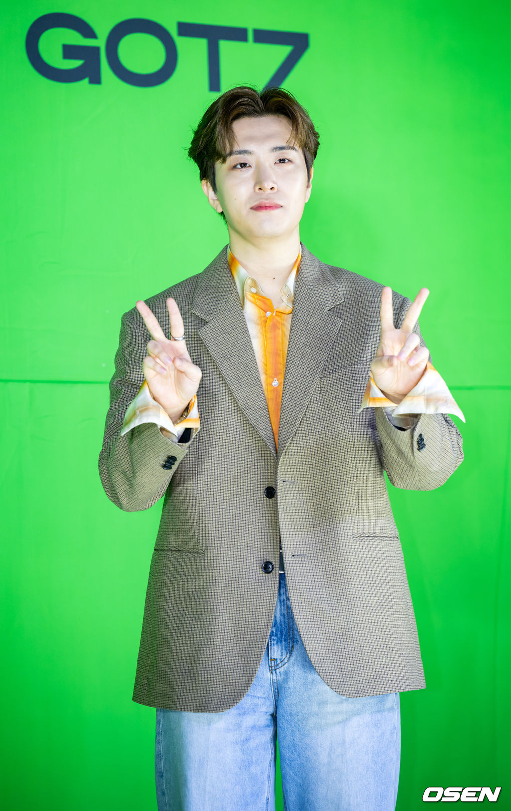[사진]갓세븐 영재,'깜찍하게 브이'