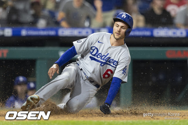 [사진] LA 다저스 트레이 터너. ⓒGettyimages(무단전재 및 재배포 금지)