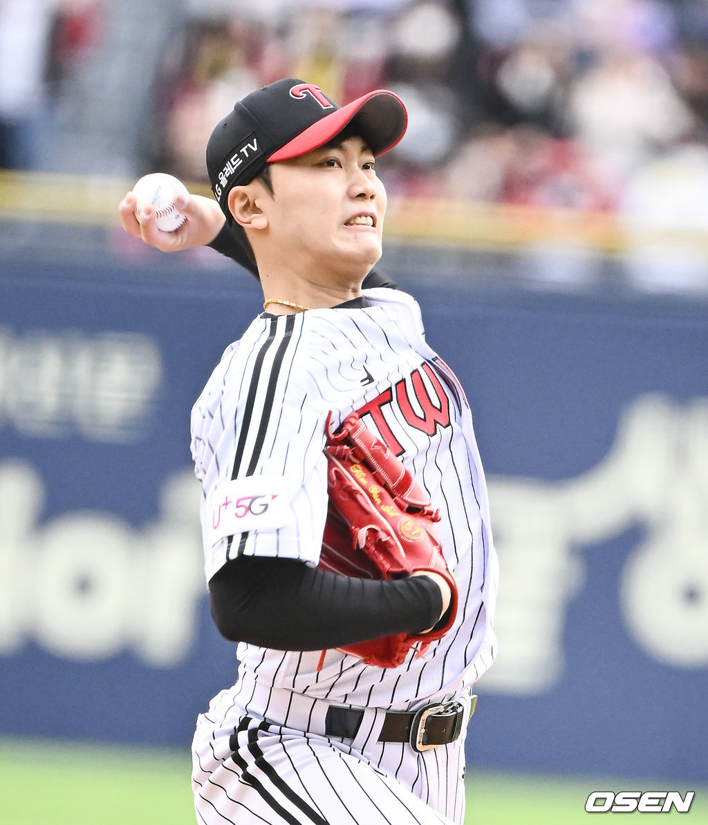 LG 트윈스 김윤식. /OSEN DB