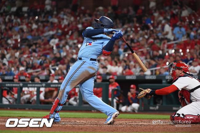 [사진] 토론토 블루제이스 블라디미르 게레로 주니어. ⓒGettyimages(무단전재 및 재배포 금지)