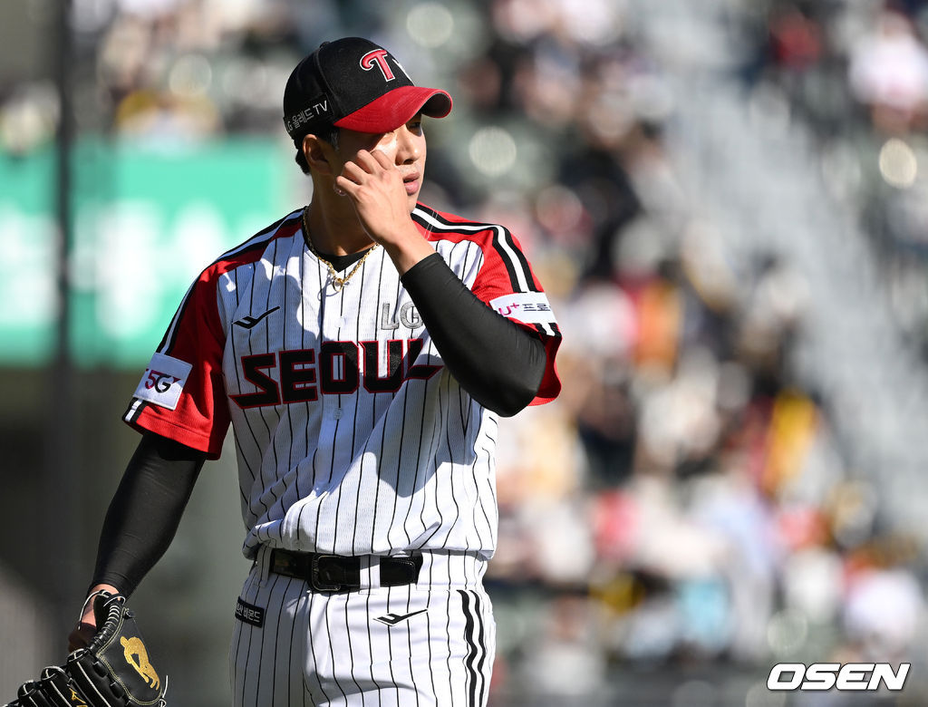 LG 트윈스 정우영. /OSEN DB