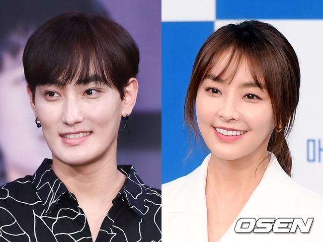 강타(왼쪽)와 정유미가 결혼설에 휩싸였다. OSEN DB