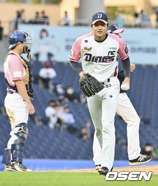 NC 다이노스 구창모가 6회초 마운드를 내려오고 있다. 2022.05.28 / foto0307@osen.co.kr