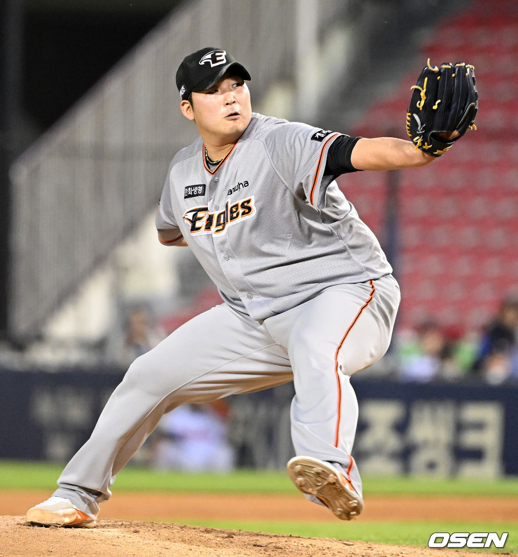 한화 이글스 김민우. /OSEN DB