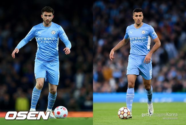 [사진] 아이메릭 라포르테(왼쪽), 로드리 / ⓒGettyimages(무단전재 및 재배포 금지)