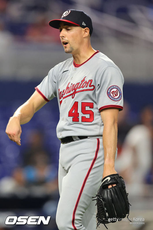 [사진] 애런 산체스 ⓒGettyimages(무단전재 및 재배포 금지)