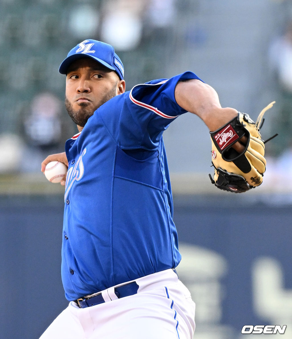 삼성 라이온즈 알버트 수아레즈. /OSEN DB