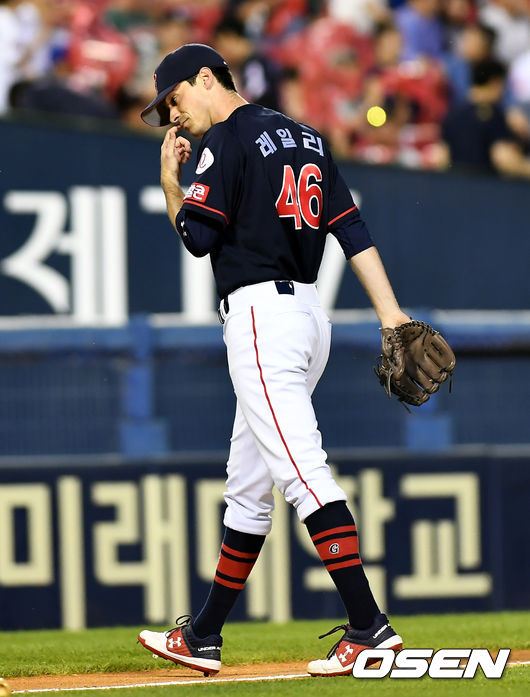 롯데 시절 브룩스 레일리 /OSEN DB