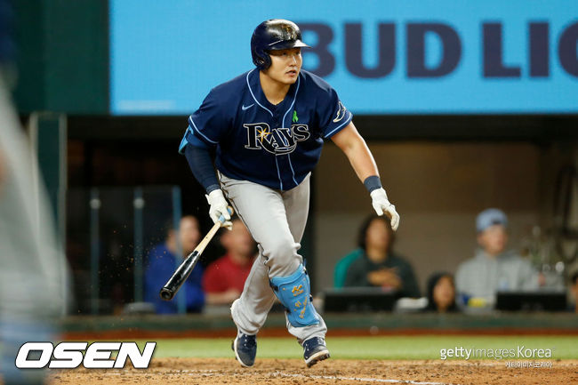 [사진] 탬파베이 최지만. ⓒGettyimages(무단전재 및 재배포 금지)