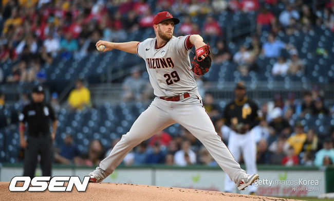 [사진] 애리조나 메릴 켈리. ⓒGettyimages(무단전재 및 재배포 금지)
