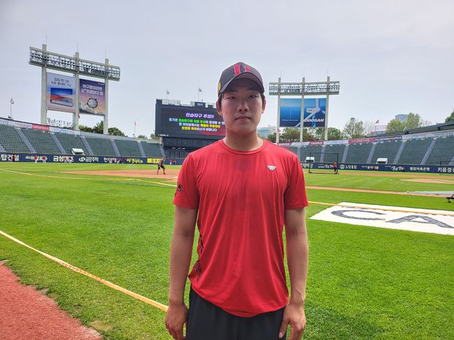 SSG 신인 타자 석정우. / SSG 랜더스 제공