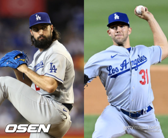 [사진] 토니 곤솔린, 타일러 앤더슨 ⓒGettyimages(무단전재 및 재배포 금지)