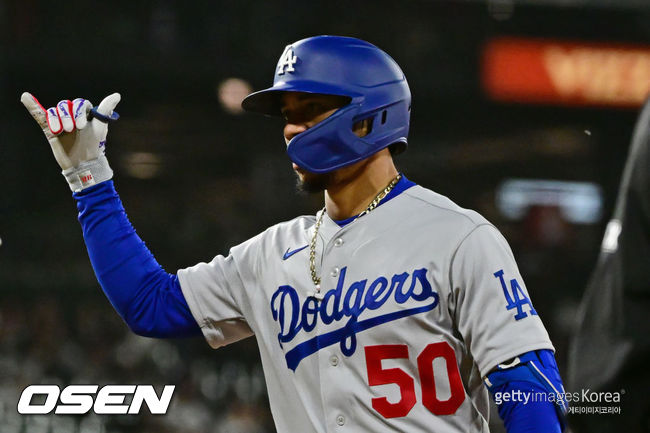 [사진] 무키 베츠 ⓒGettyimages(무단전재 및 재배포 금지)