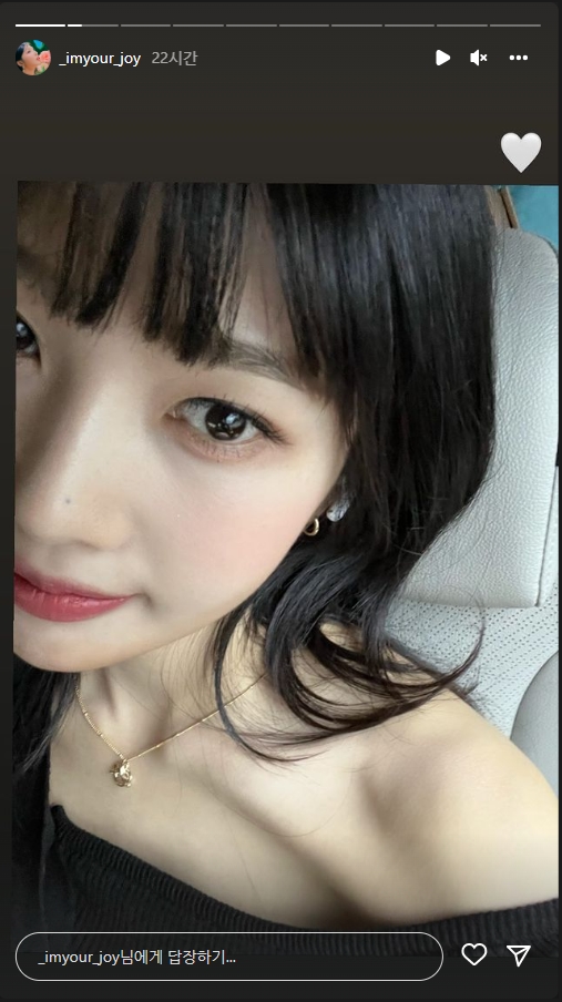 조이 인스타그램
