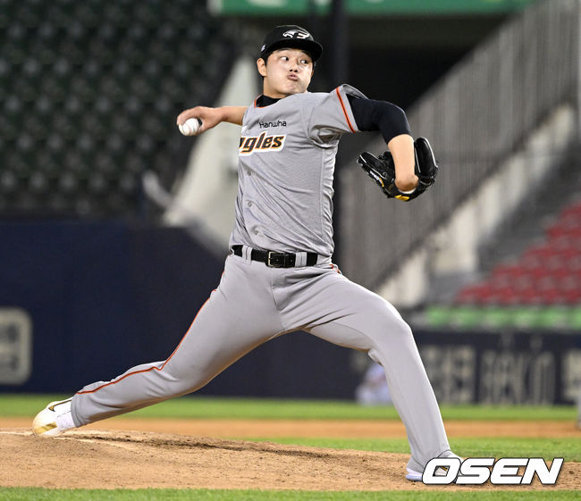 한화 이글스 투수 문동주. / OSEN DB
