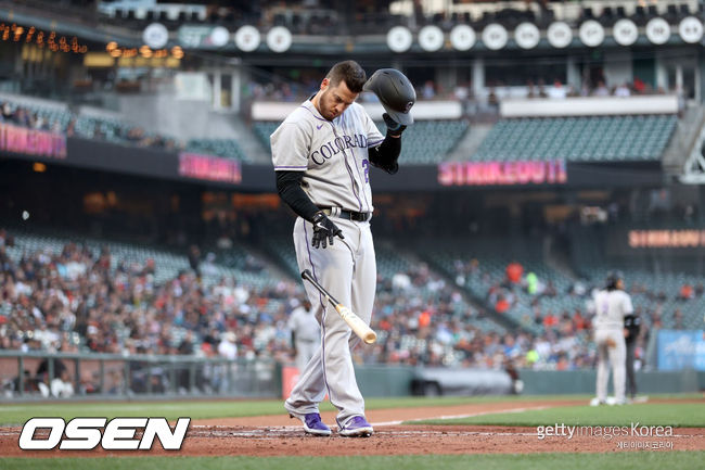 [사진] 콜로라도 로키스 CJ 크론. ⓒGettyimages(무단전재 및 재배포 금지)