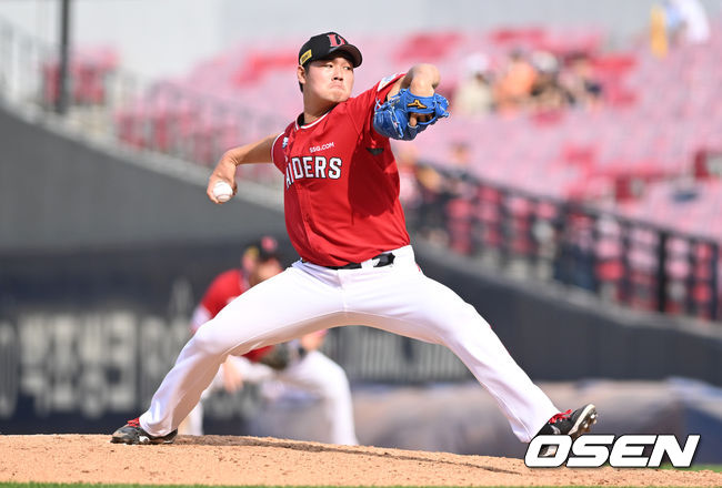 SSG 랜더스 우완 신인 전영준. / OSEN DB