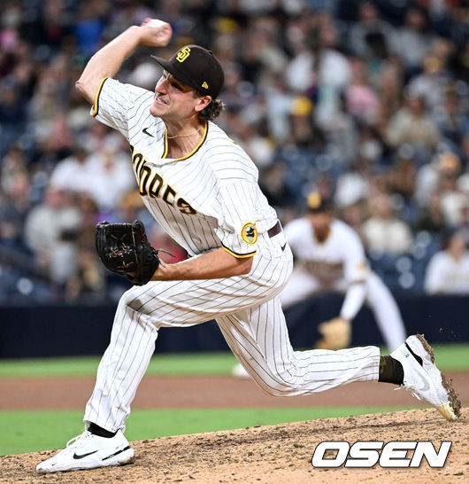 7회초 샌디에이고 투수 레이스 크네르가 힘차게 공을 뿌리고 있다. 2022.06.12 / dreamer@osen.co.kr
