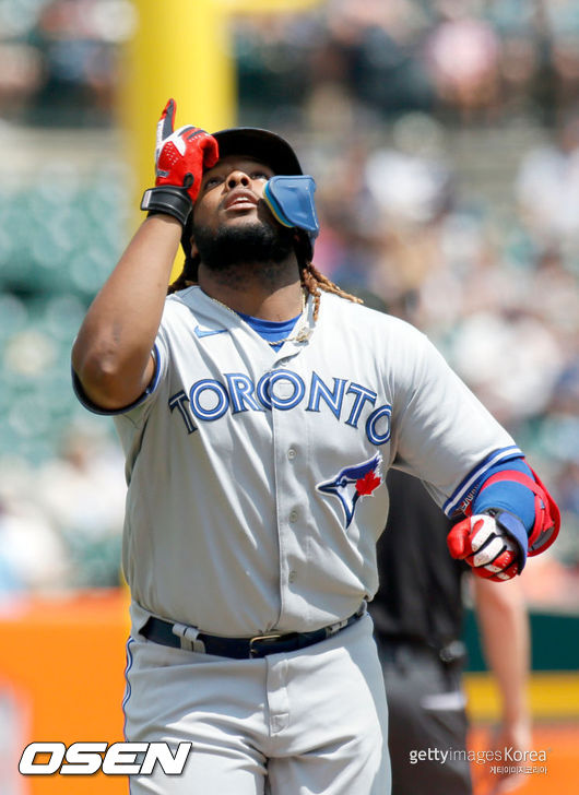 [사진] 블라디미르 게레로 주니어 ⓒGettyimages(무단전재 및 재배포 금지)