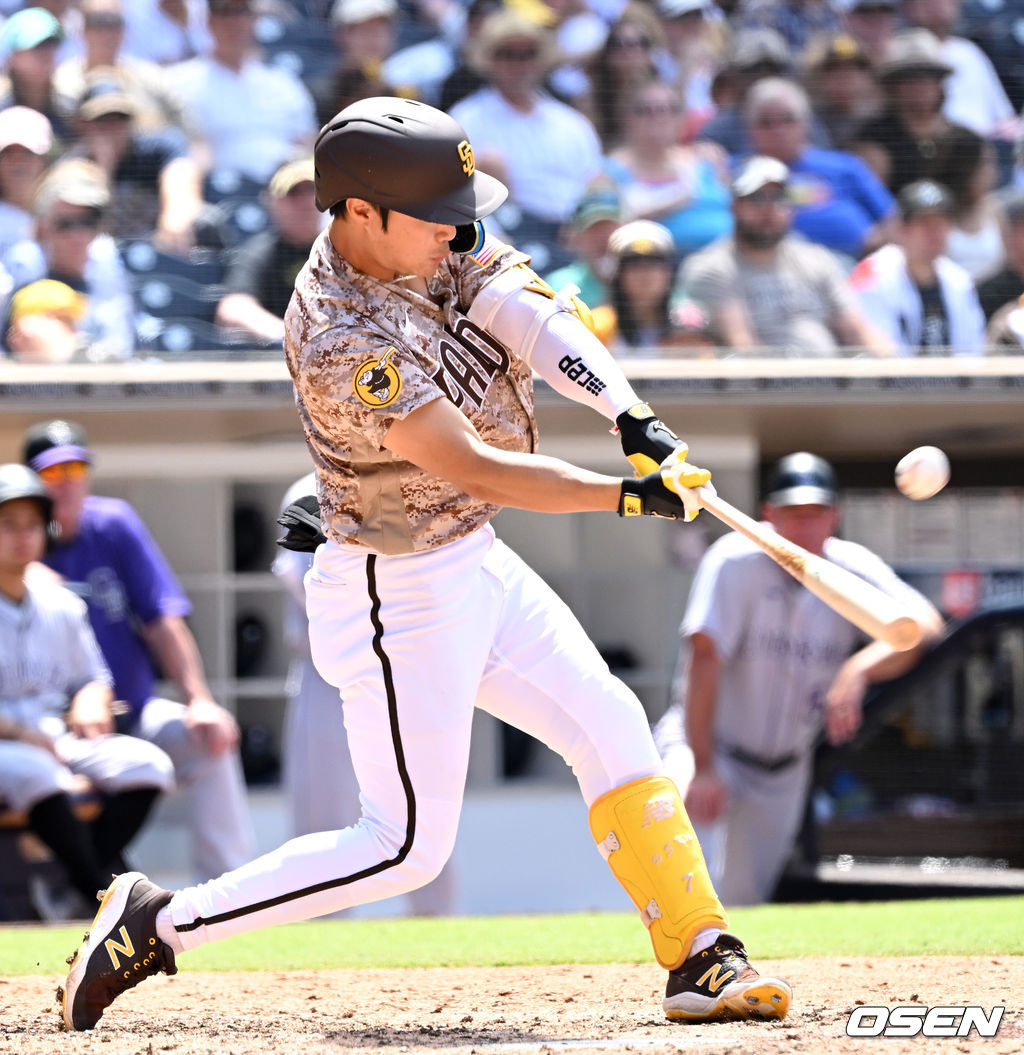 샌디에이고 파드리스 김하성. /OSEN DB