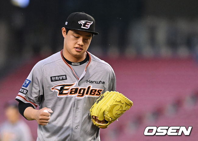 한화 투수 문동주. /OSEN DB