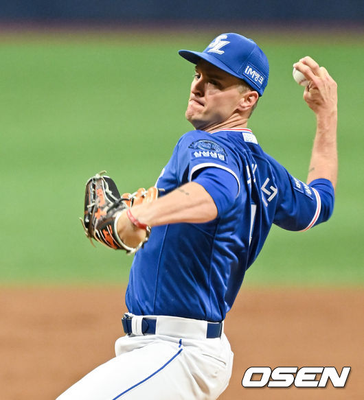 삼성 라이온즈 외국인 투수 뷰캐넌. / OSEN DB