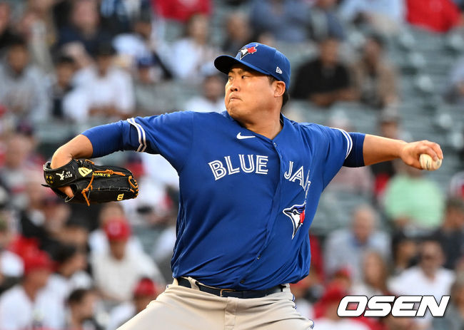 2회 토론토 류현진이 역투하고 있다. 2022.05.27 /dreamer@osen.co.kr