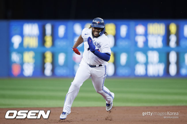 [사진] 토론토 블루제이스 블라디미르 게레로 주니어. ⓒGettyimages(무단전재 및 재배포 금지)