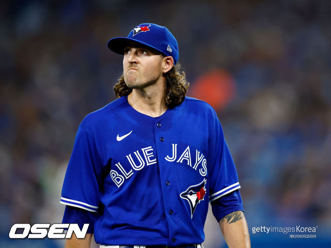 [사진] 토론토 블루제이스 투수 케빈 가우스먼. ⓒGettyimages(무단전재 및 재배포 금지)