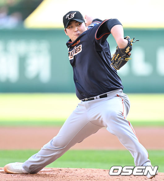 한화 이글스 투수 김민우. / OSEN DB