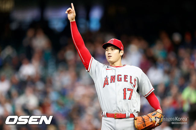 [사진] LA 에인절스 '투타 겸업' 오타니 쇼헤이. ⓒGettyimages(무단전재 및 재배포 금지)