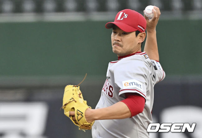 SSG 랜더스 투수 노경은. / OSEN DB