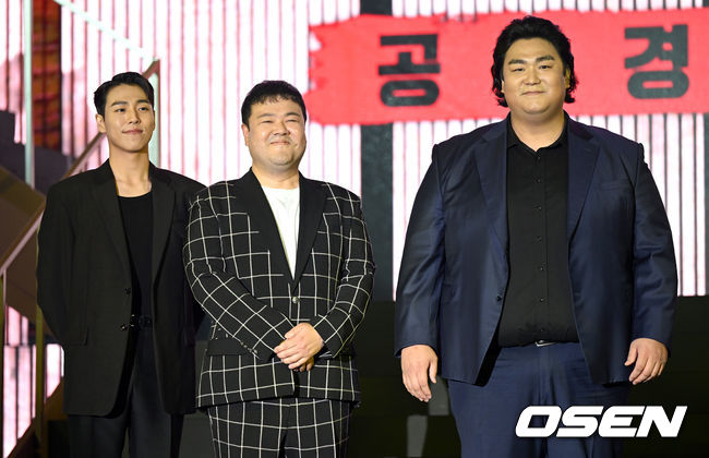 배우 이현우, 김지훈, 이규호(왼쪽부터)가 포토타임을 하고 있다. 2022.06.22 / dreamer@osen.co.kr