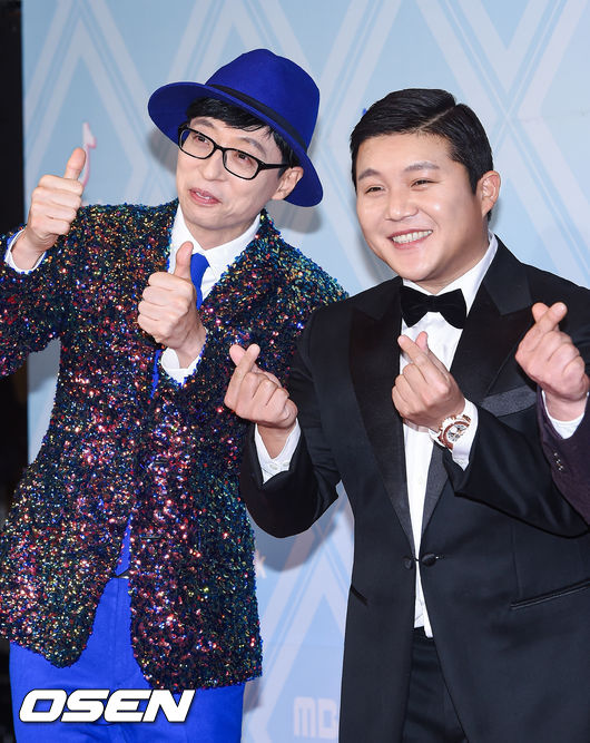 유재석과 조세호가 포즈를 취하고 있다./  soul1014@osen.co.kr