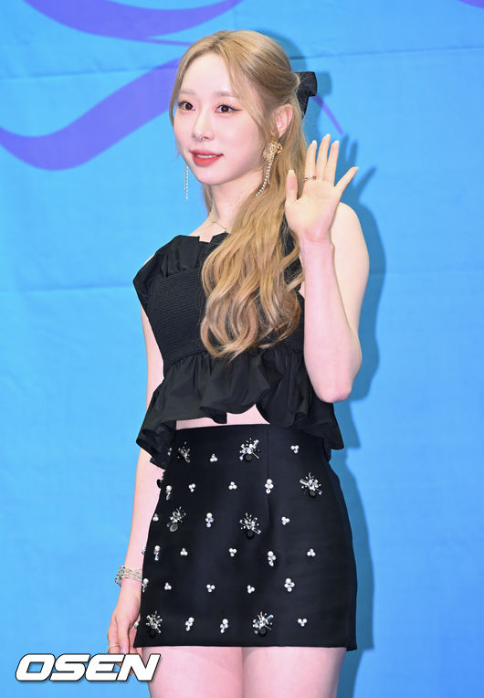 우주소녀 연정이 포즈를 취하고 있다. 2022.07.05 / soul1014@osen.co.kr