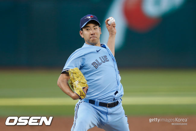 [사진] 토론토 블루제이스 기쿠치 유세이. ⓒGettyimages(무단전재 및 재배포 금지)